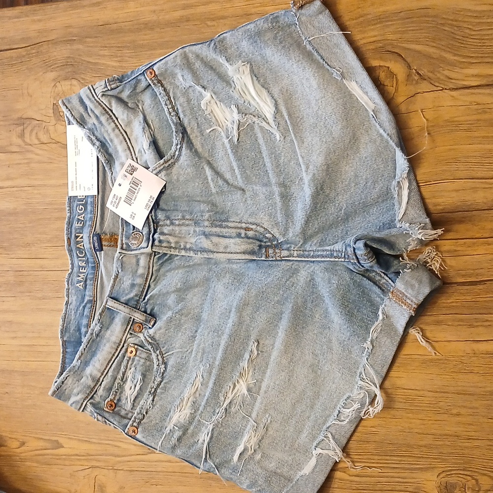 American Eagle Outfitters Women's Blue Denim Shorts